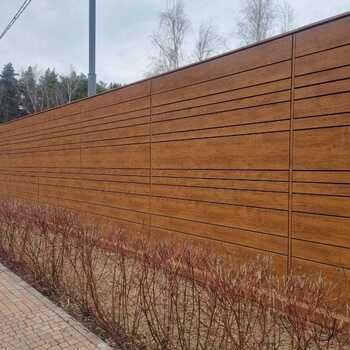 Забор "премиум-класса" - Фасадные металлокассеты, фасонные элементы, порошковая покраска